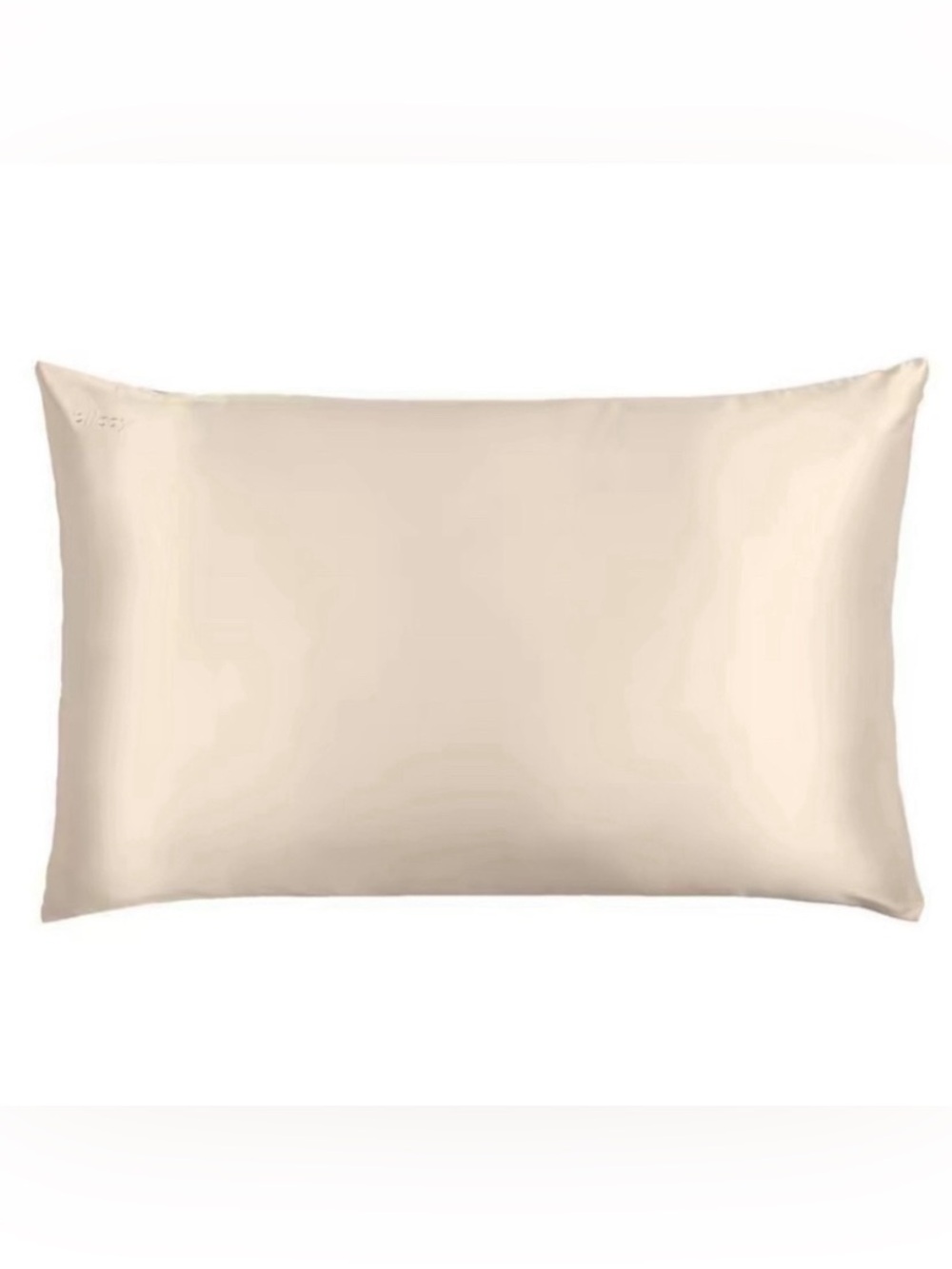 Blissy Beige Standard 600 Thread Count Silk Pillowcase New tag in box sealed